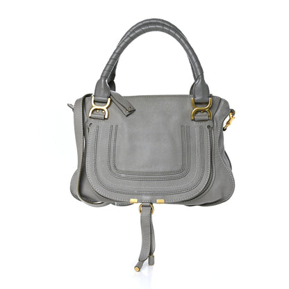 Chloe Calfskin Medium Marcie Satchel Cashmere Grey 1 of 11