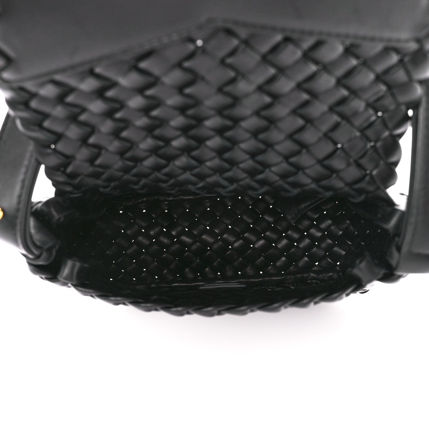 Bottega Veneta Nappa Intrecciato Small Cobble Shoulder Bag Black 5 of 13