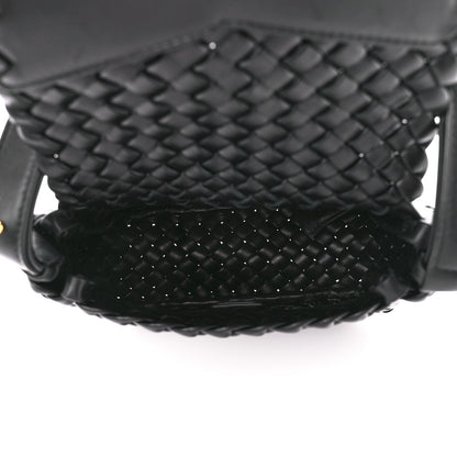 Bottega Veneta Nappa Intrecciato Small Cobble Shoulder Bag Black 5 of 13