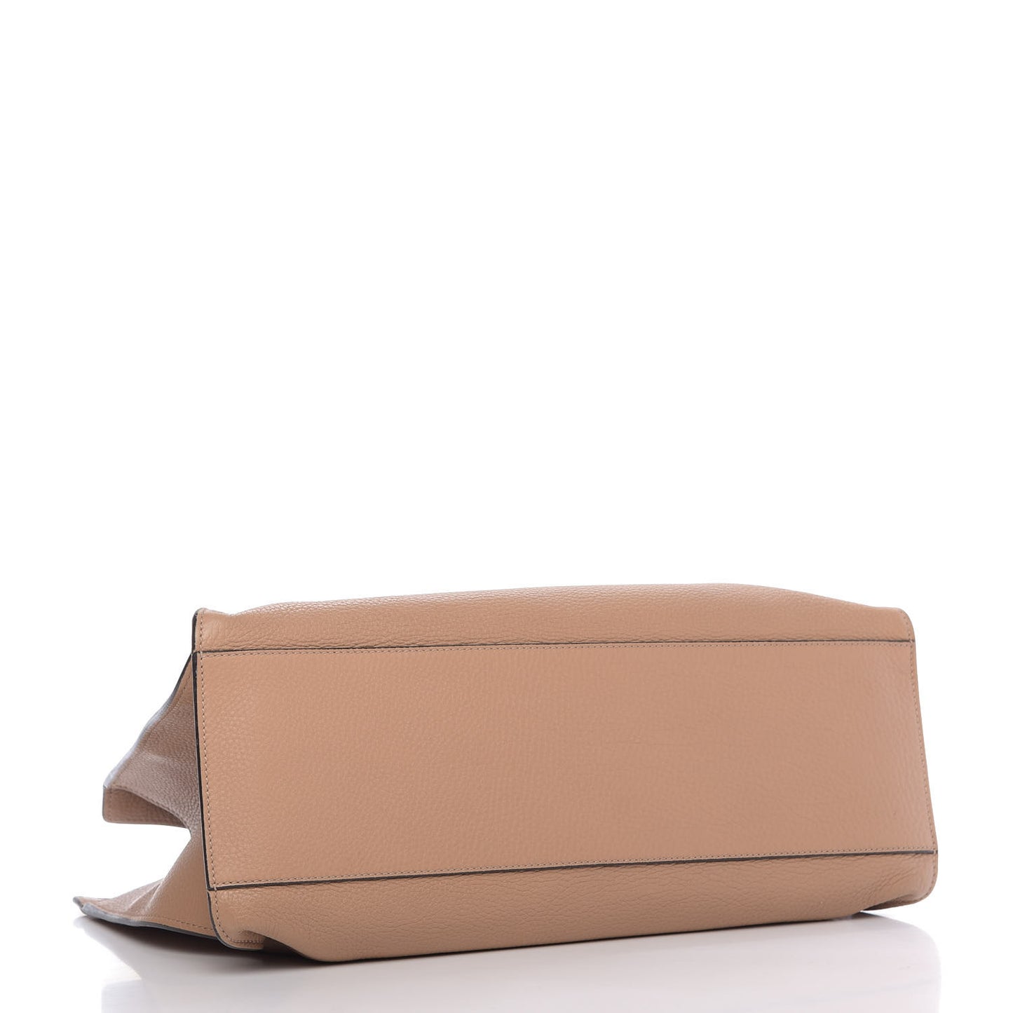 Calfskin Medium Bamboo Daily Shopper Camelia