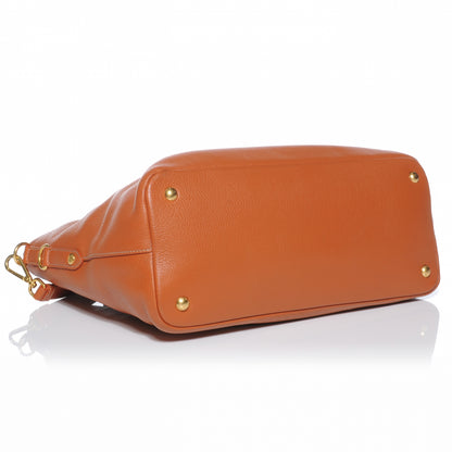 Prada Vitello Daino Tote Rame 4 of 9