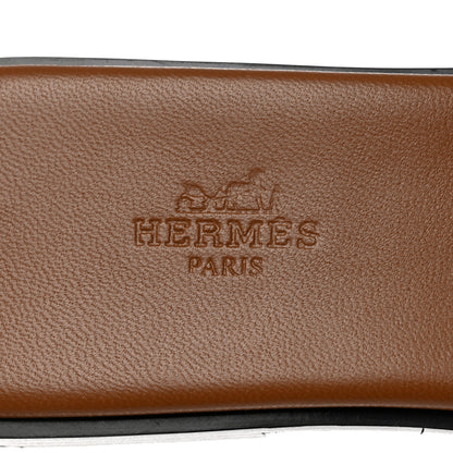 Hermes Calfskin Villa Sandals 39 Natural 7 of 9
