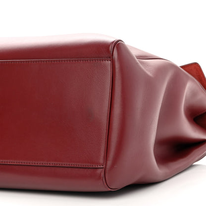 Celine Calfskin Large Soft 16 Bag Burgundy 11 of 16
