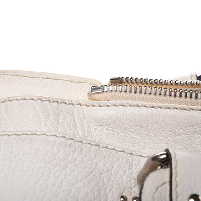Chloe Calfskin Medium Paddington Satchel White 6 of 17