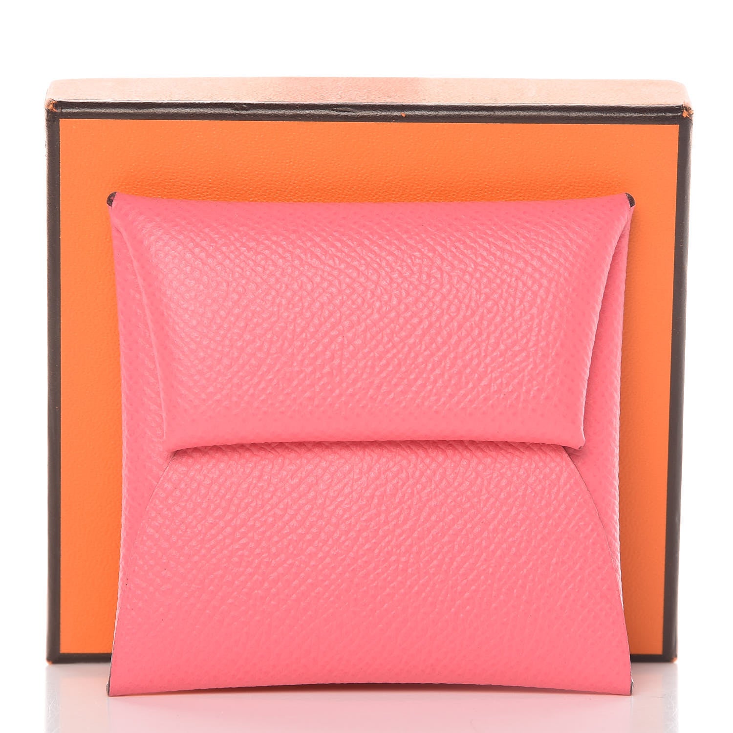 Hermes Epsom Bastia Coin Purse Rose Azalee 10 of 10