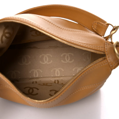 Chanel Caviar CC Chain Shoulder Bag Beige 5 of 16