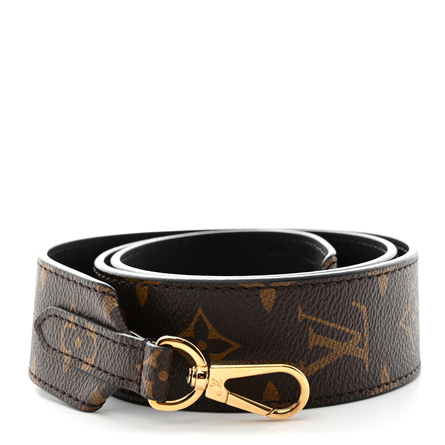 Monogram Bandouliere Shoulder Strap Black