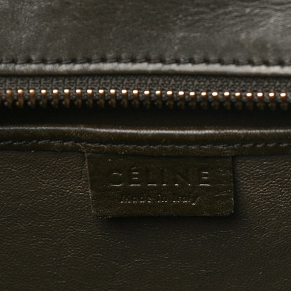 Celine Nubuck Smooth Calfskin Nano Tri-Color Luggage Chartreuse 8 of 20