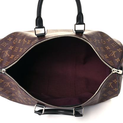 Louis Vuitton Monogram Macassar Keepall Bandouliere 45 5 of 11