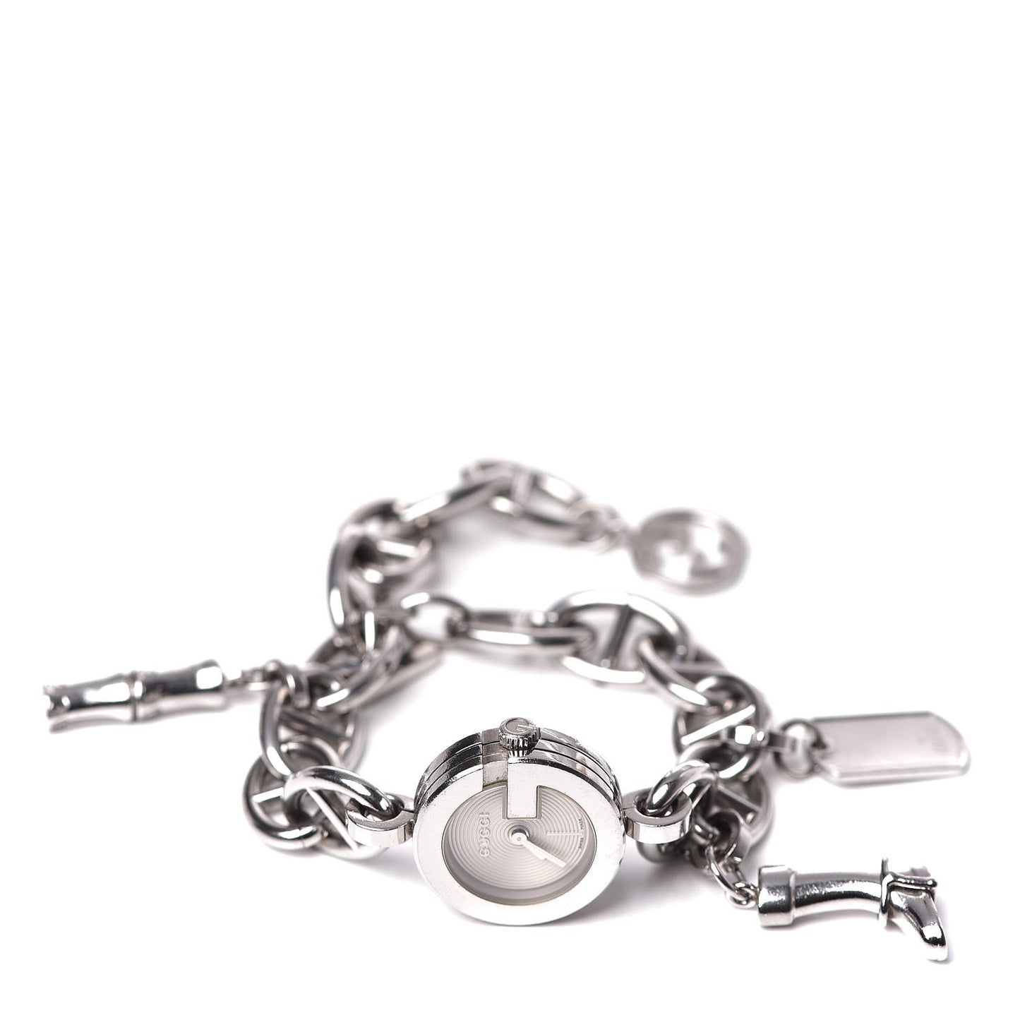 Stainless Steel 22mm G Charms Quartz Watch