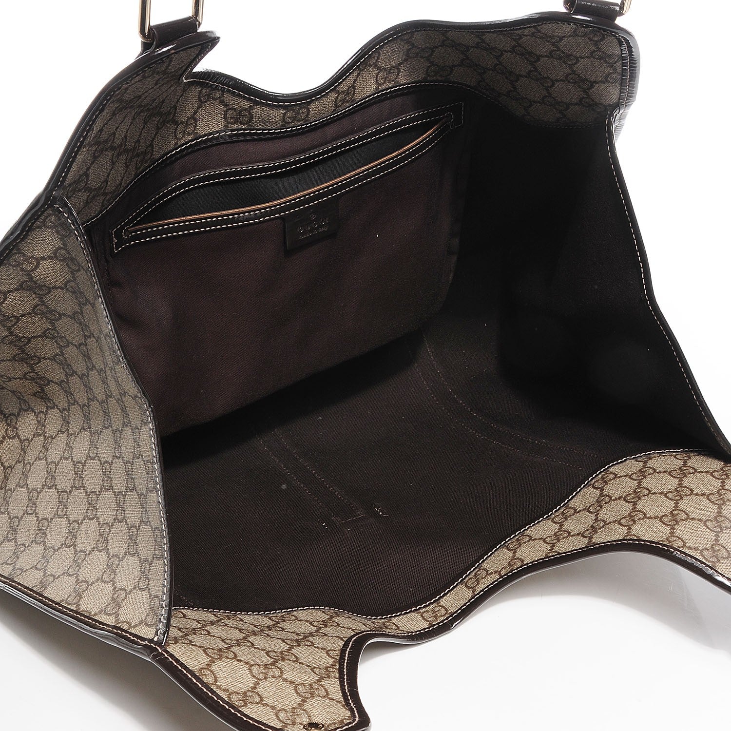 Gucci GG Plus Monogram Large Joy Shoulder Bag Dark Brown 5 of 7