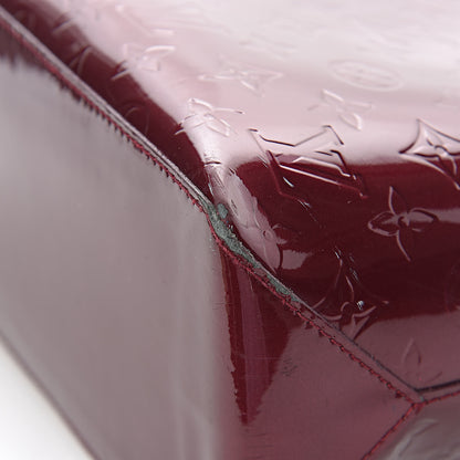 Louis Vuitton Vernis Wilshire MM Rouge Fauviste 8 of 11