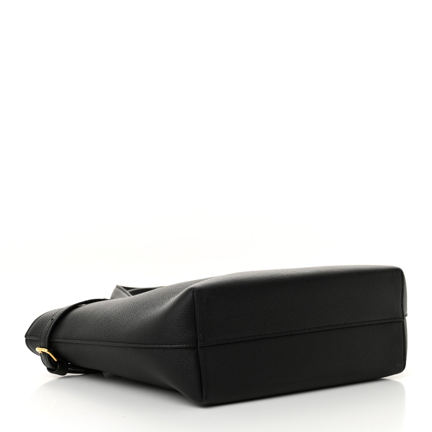 Grained Calfskin Triomphe Mini Cabas Anais Black