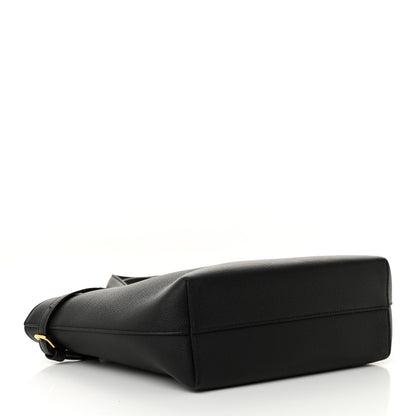 Celine Grained Calfskin Triomphe Mini Cabas Anais Black 4 of 11