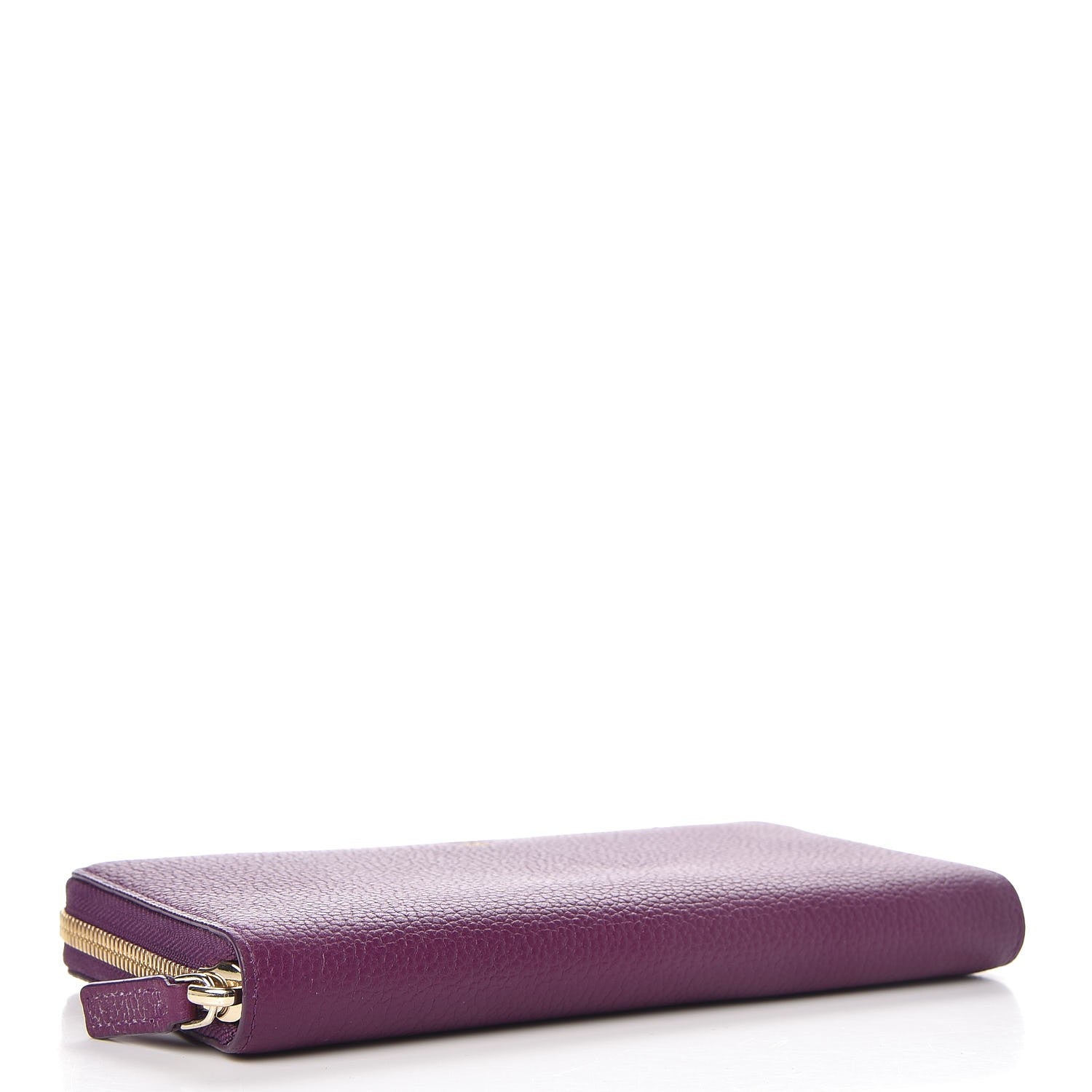 MCM Calfskin Fontanellas Park Avenue Milla Zip Around Wallet Purple 4 of 10
