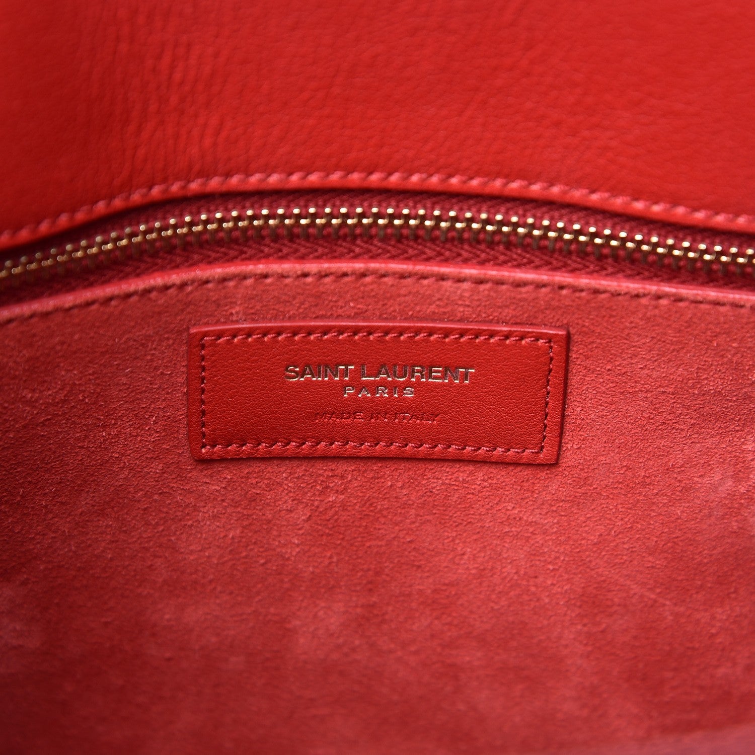 Saint Laurent Calfskin Small Sac De Jour Rouge Orient 8 of 9