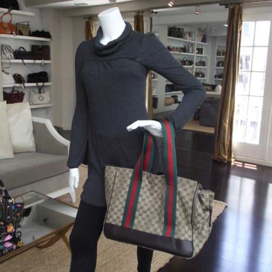 Gucci Signature Dog Carrier 2 of 11