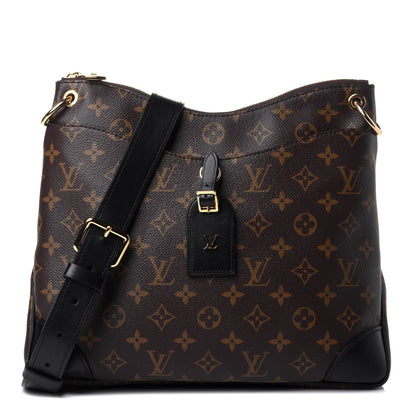 Louis Vuitton Monogram Odeon MM Black 1 of 10