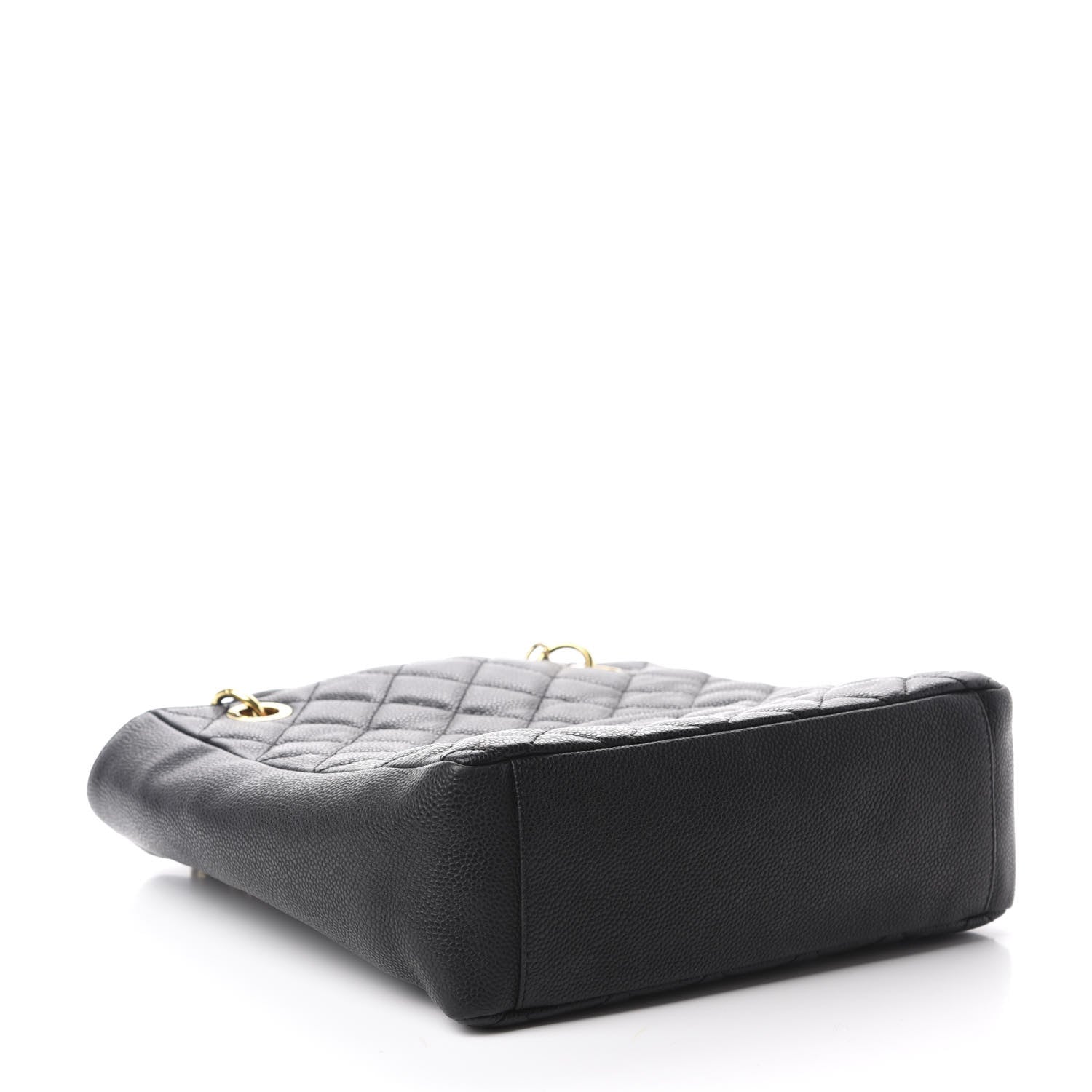 Chanel Caviar Quilted Petit Shopping Tote PST Black 4 of 11