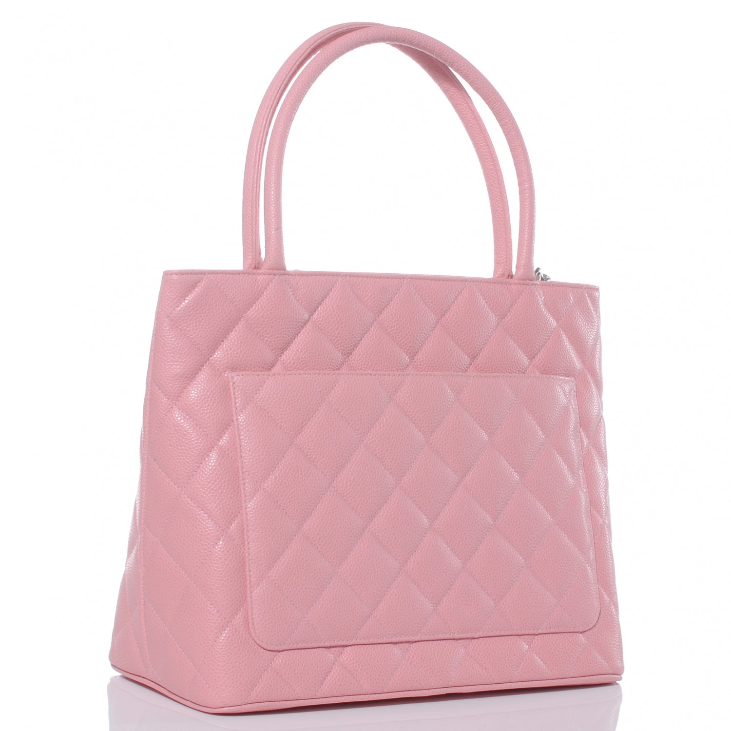 Chanel Caviar Medallion Tote Pink 4 of 8
