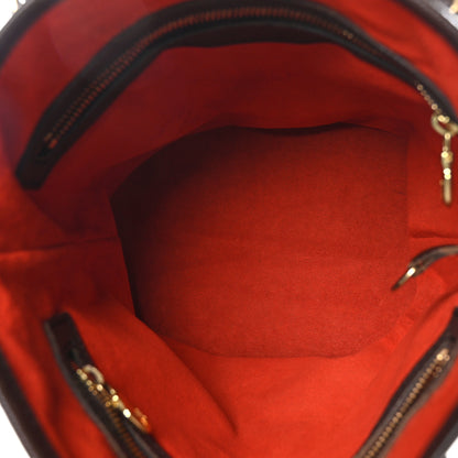 Louis Vuitton Damier Ebene Marais Bucket 23 5 of 9