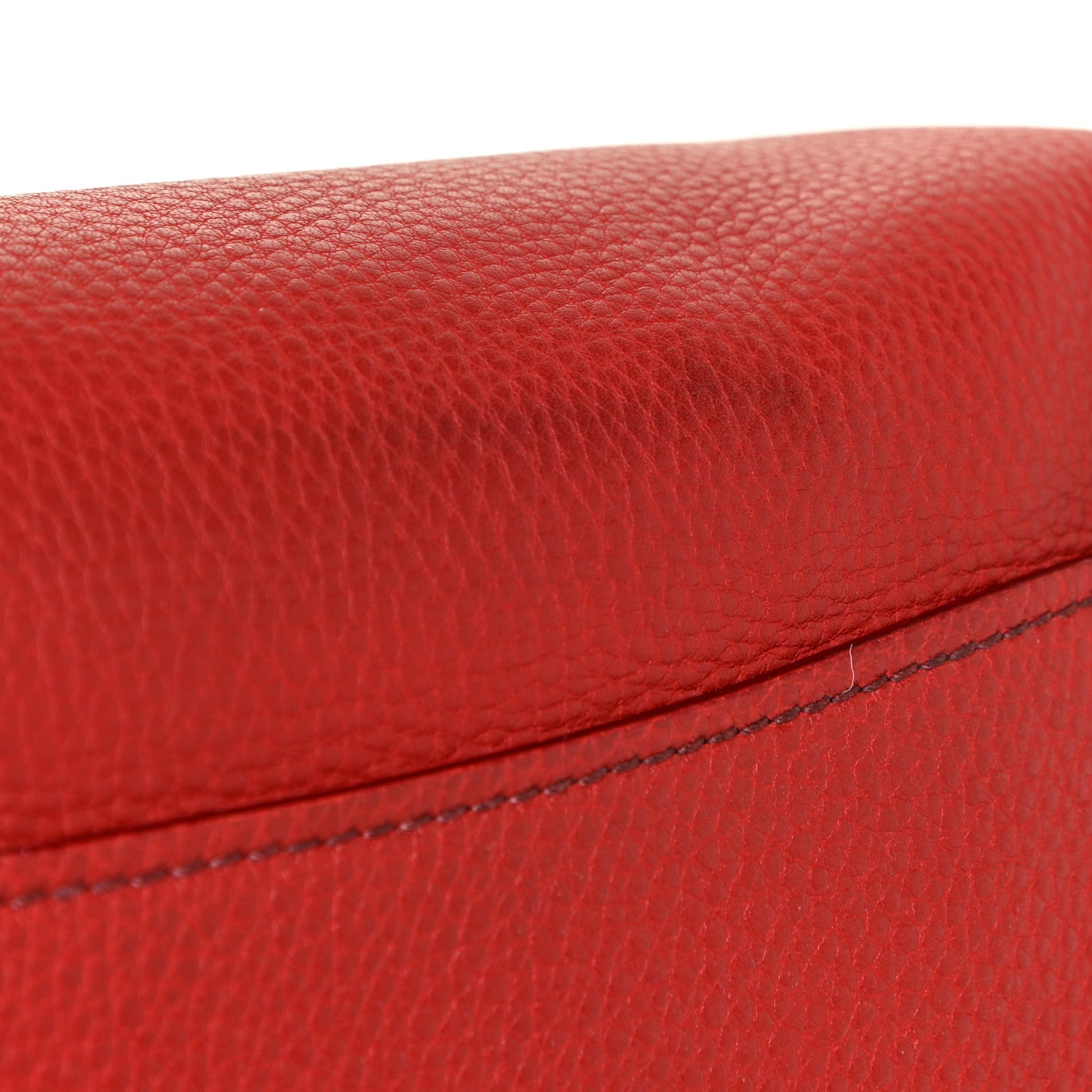 Miu Miu Vitello Daino Tote Red 14 of 19