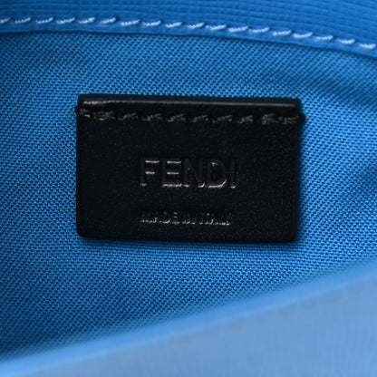 Fendi Vitello Elite Crystal Monster Eyes Tube Wallet On Chain Blue Royal Multicolor 9 of 10