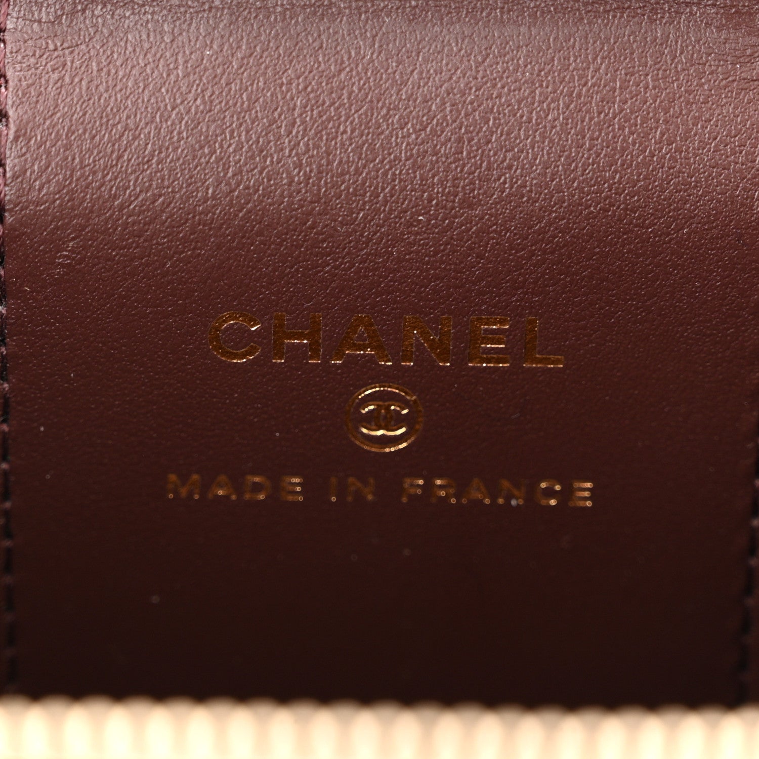 Chanel Caviar Quilted Mini Vanity Case With Chain Black 6 of 11