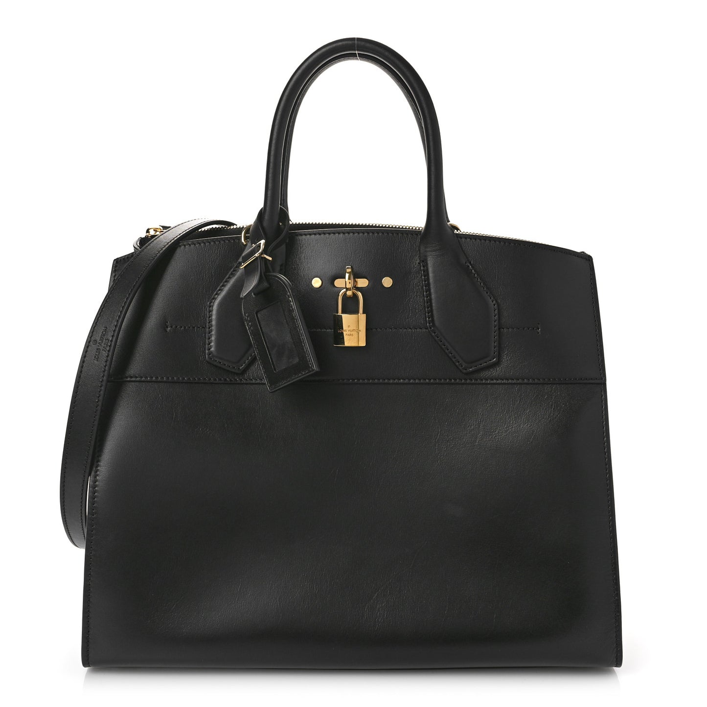 Veau Satin City Steamer GM Black