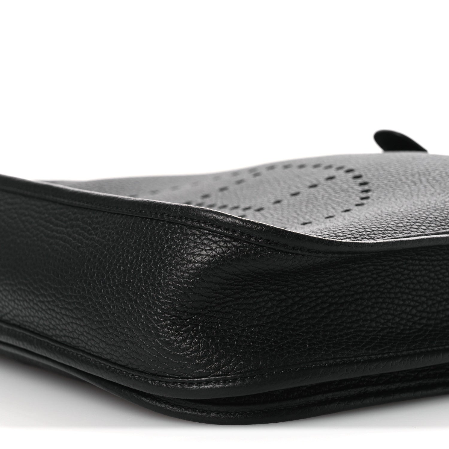 Hermes Taurillon Clemence Evelyne III PM Black 10 of 12