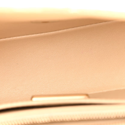 Chanel Metallic Snakeskin Mini Rectangular Flap White Gold 9 of 29