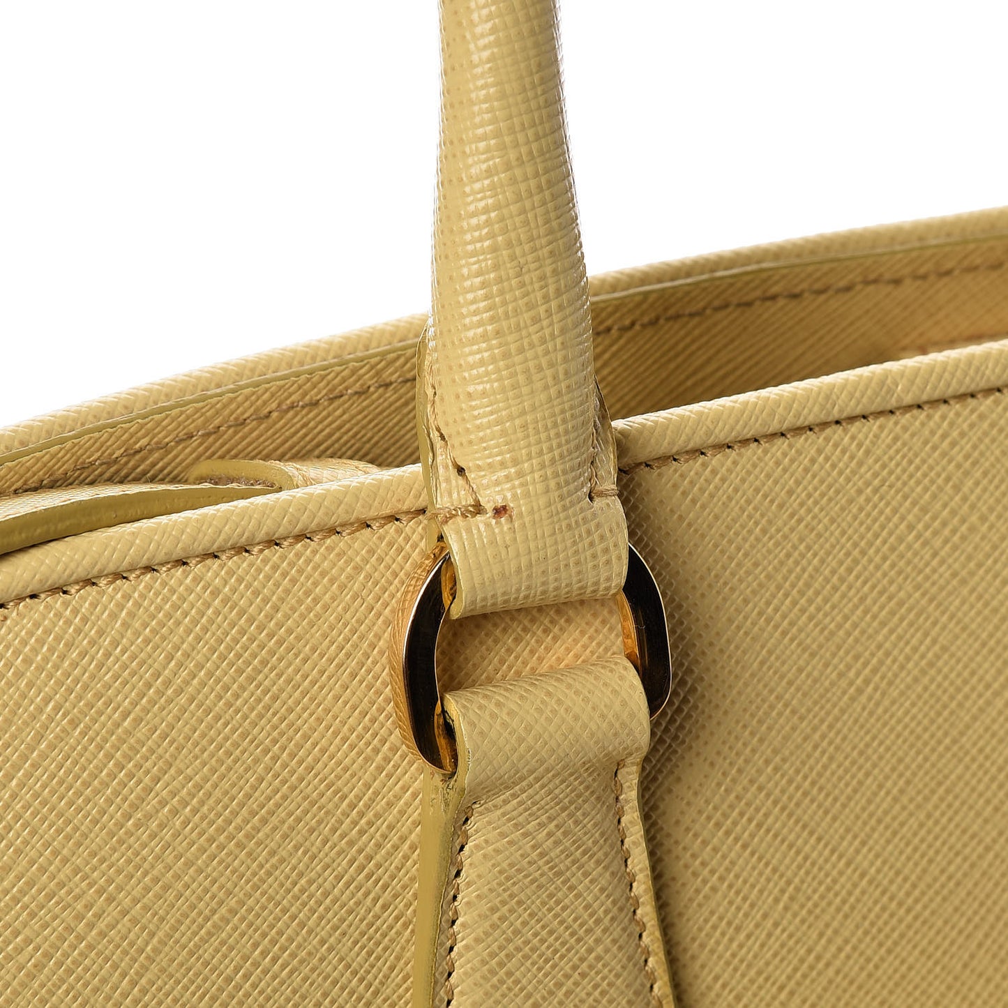 Saffiano Lux Open Promenade Tote Ananas