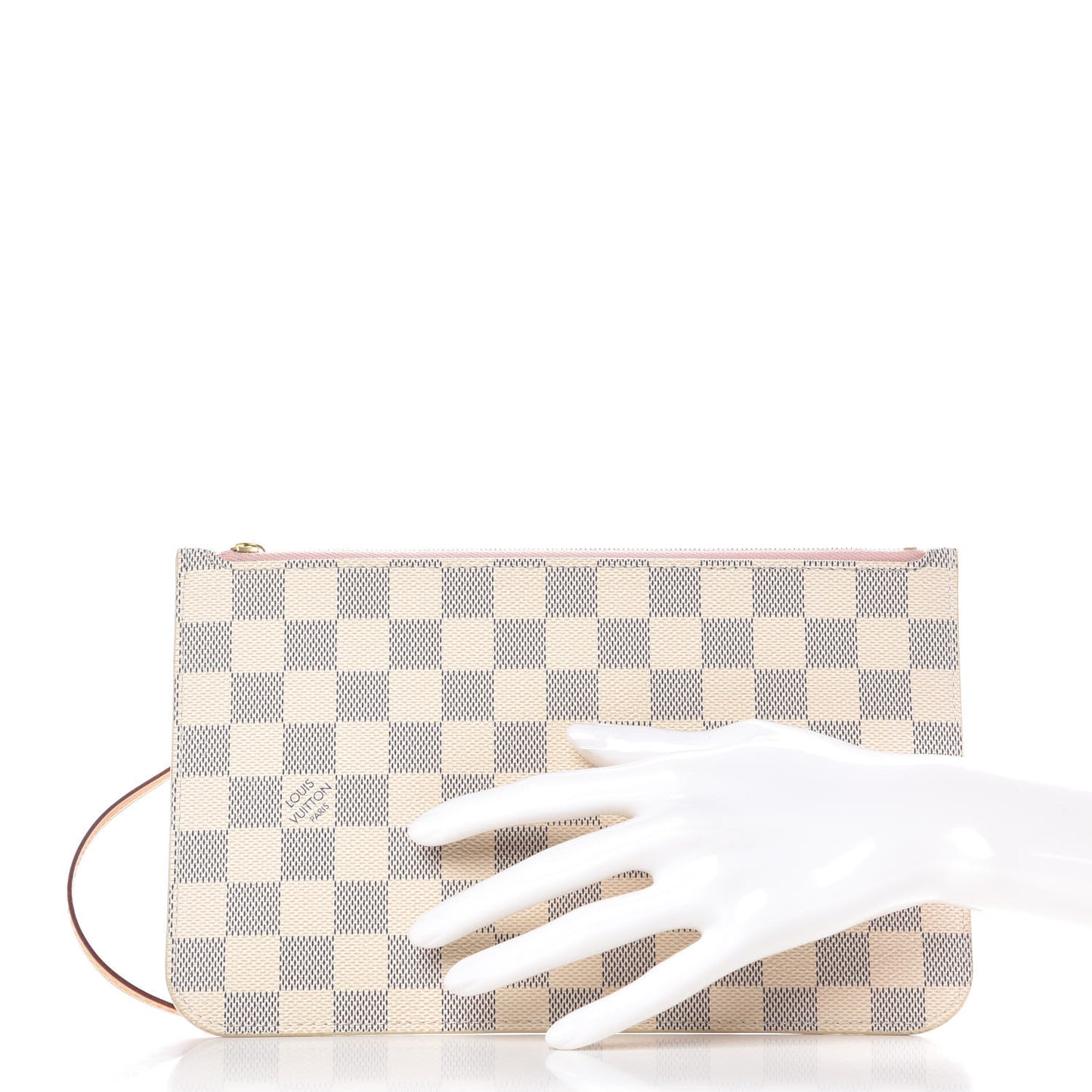 Damier Azur Neverfull MM GM Pochette Rose Ballerine