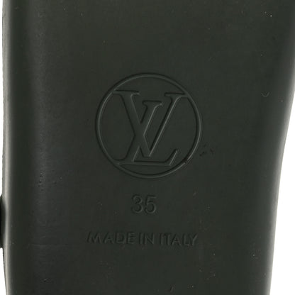 Louis Vuitton Monogram Sunbath Flat Mule Sandals 35 Kaki 7 of 7