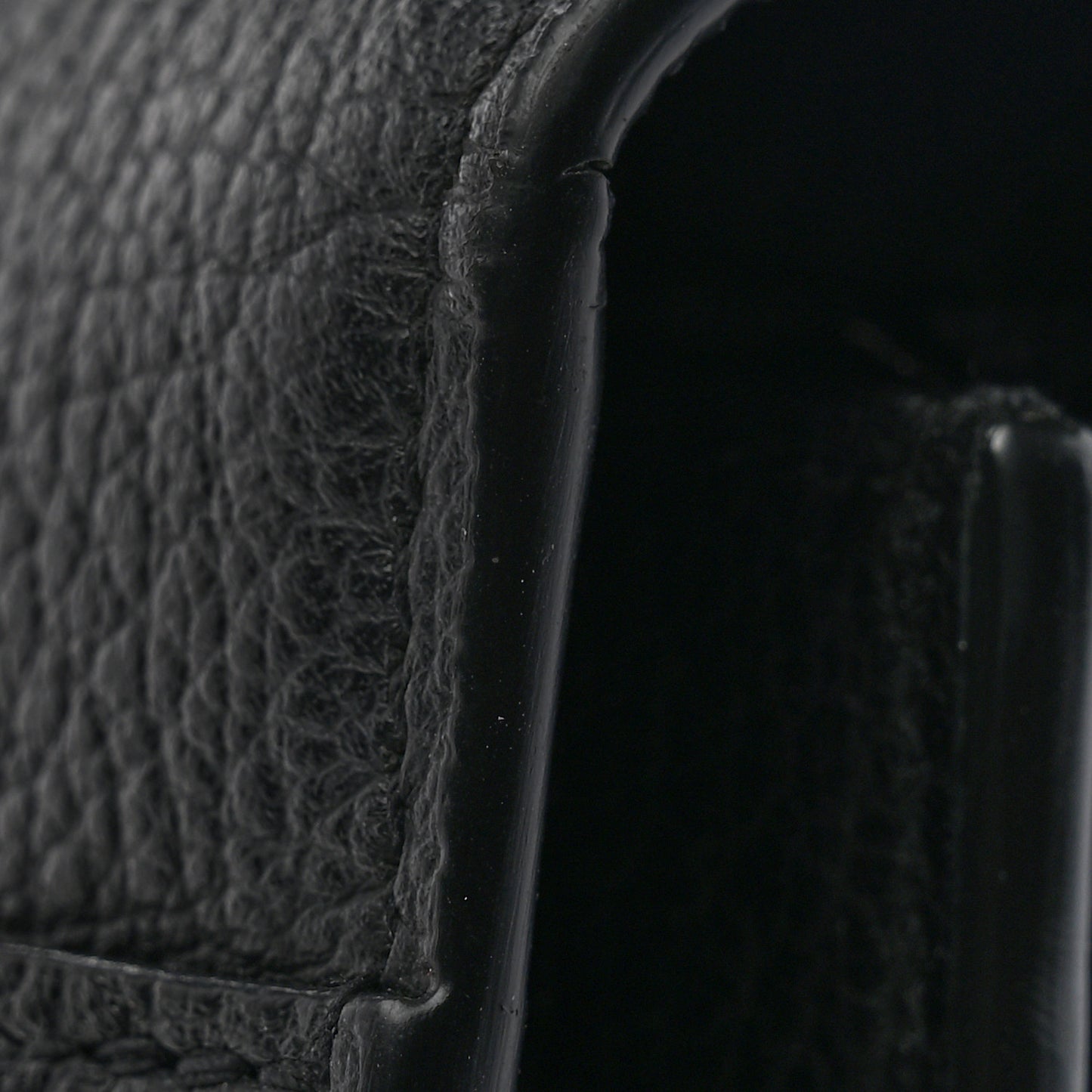 Calfskin Medium Monogram Sunset Satchel Black