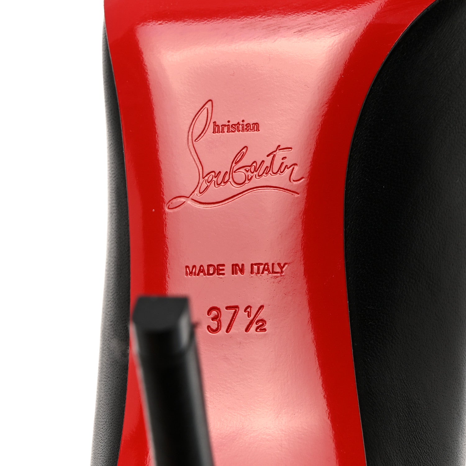 Christian Louboutin Kid Simple 70 Pumps 37.5 Black 7 of 8