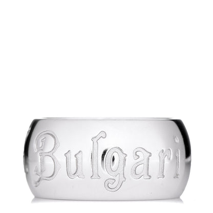 Bulgari Sterling Silver Save The Children Ring 54 7 1 of 6
