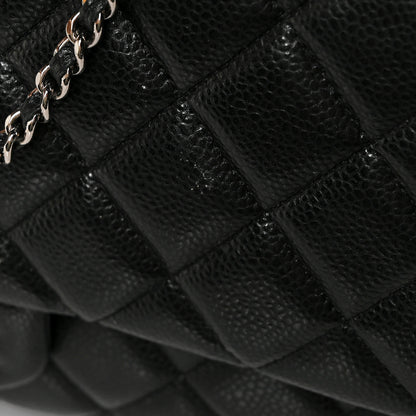 Chanel Caviar Quilted Clutch With Chain Flap Black 12 of 14