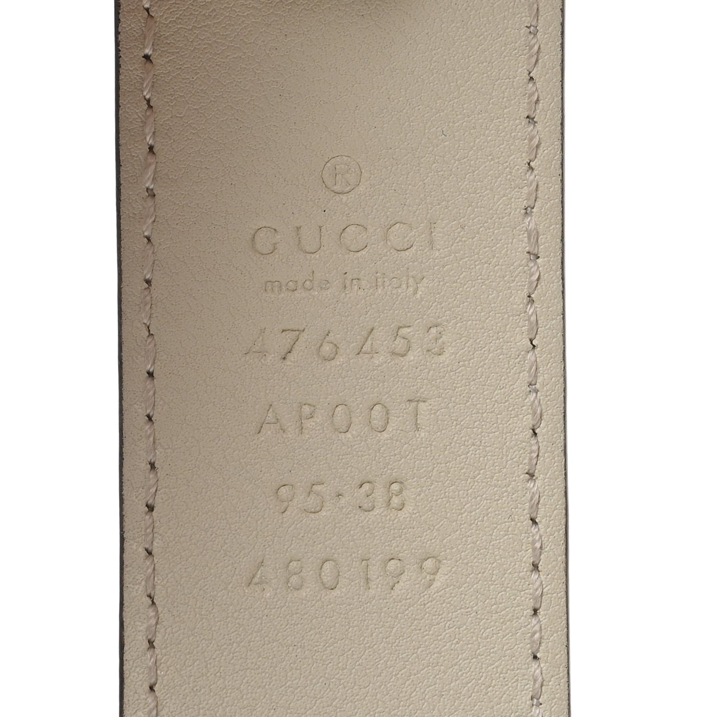 Calfskin Dionysus 30mm Belt 95 38 Mystic White