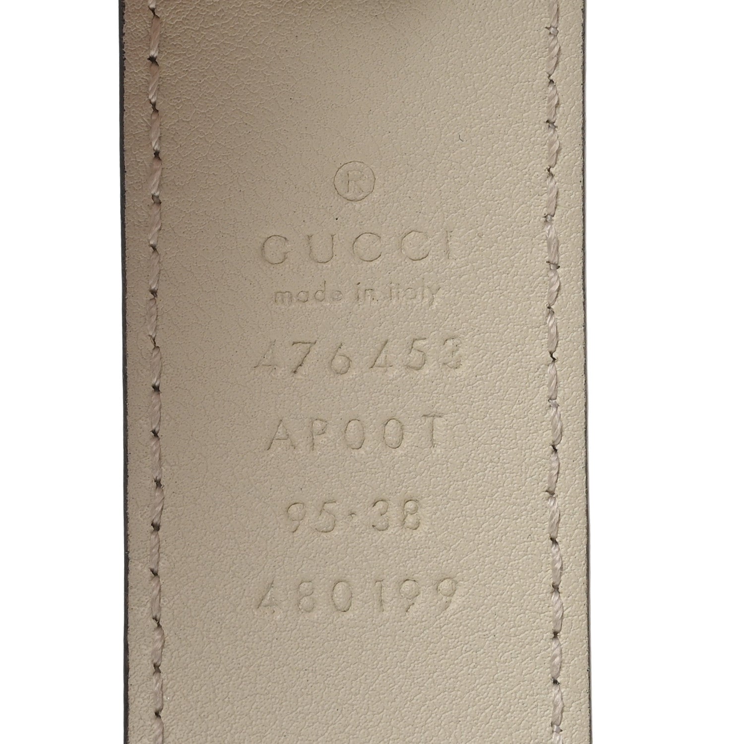 Gucci Calfskin Dionysus 30mm Belt 95 38 Mystic White 3 of 5
