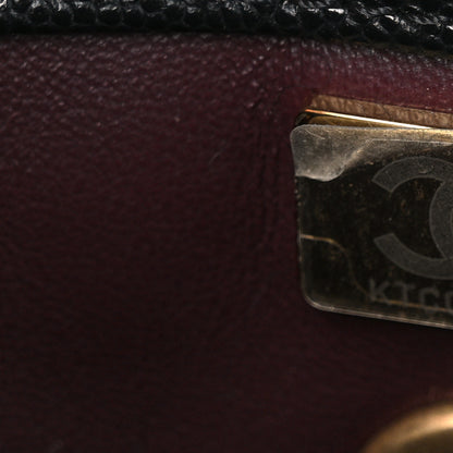 Chanel Caviar Quilted Mini Coco Chain Handle Flap Black 7 of 10