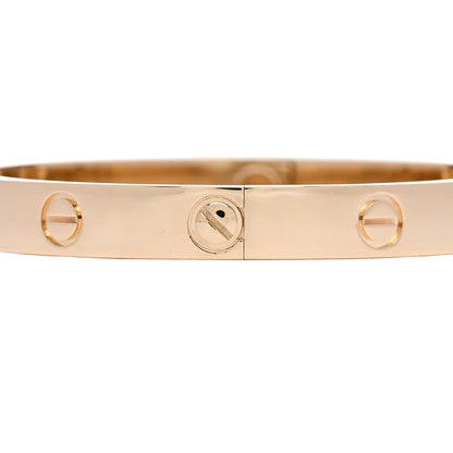 Cartier 18K Yellow Gold LOVE Bracelet 16 5 of 9