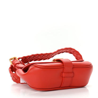 Bottega Veneta Nappa Braided Shoulder Bag Poppy 3 of 4