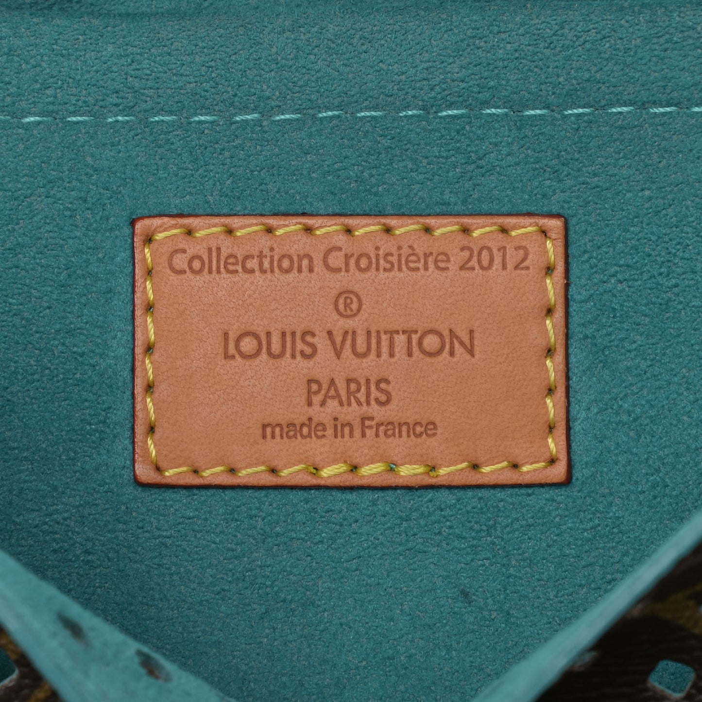 Monogram SC Flore Saumur Teal