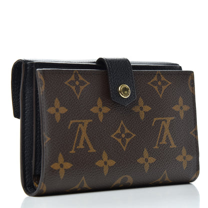 Louis Vuitton Monogram Pallas Compact Wallet Black 3 of 7
