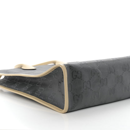 Gucci Econyl Nylon Monogram Off The Grid Long Tote Bag Graphite Grey New Plaster 8 of 9