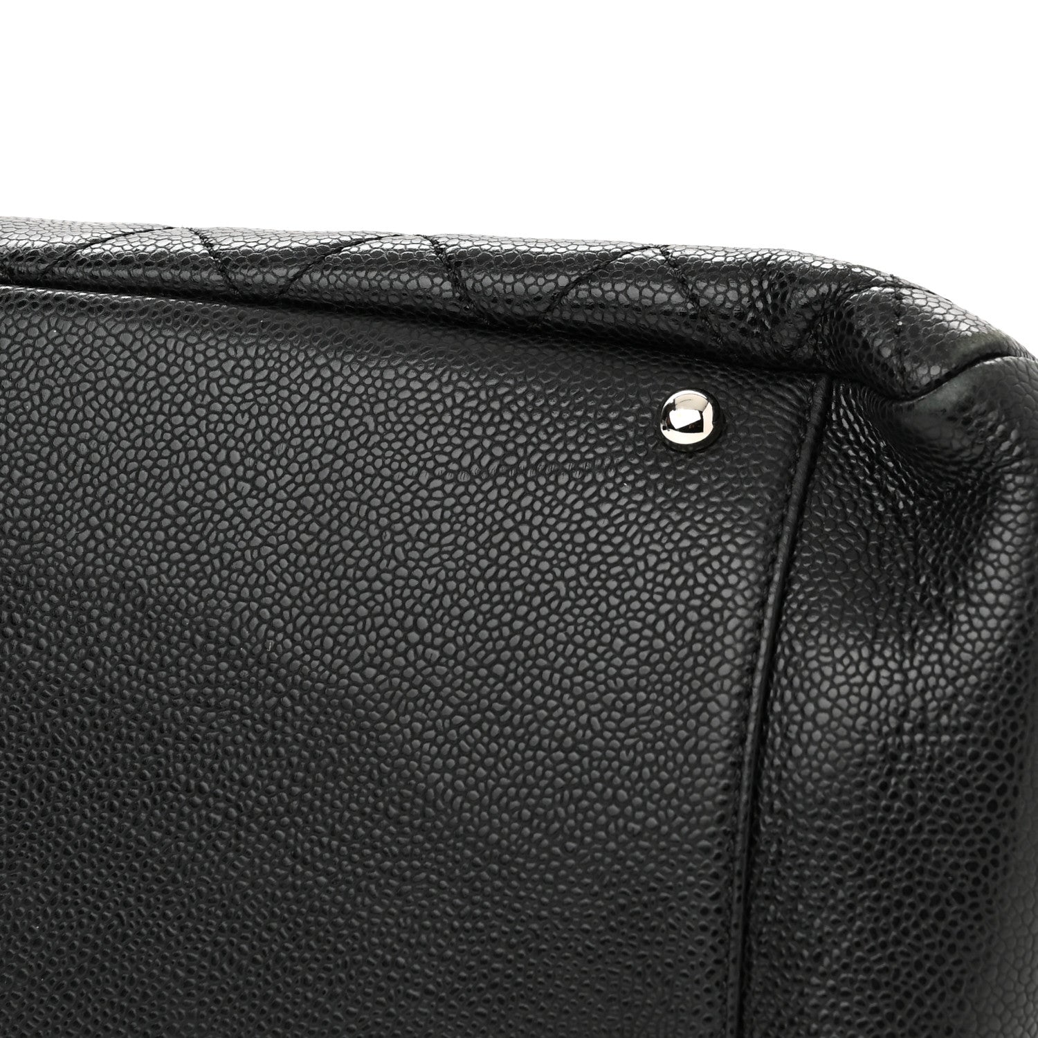 Chanel Caviar Quilted XL Grand Shopping Tote GST Black 13 of 17
