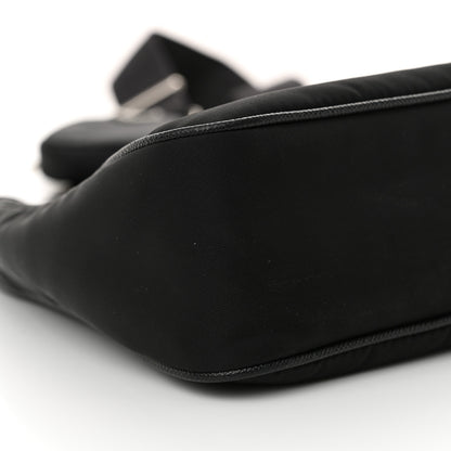 Prada Nylon Re-Edition 2005 Shoulder Bag Black 9 of 10