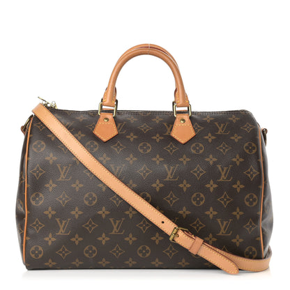 Louis Vuitton Monogram Speedy Bandouliere 35 1 of 14