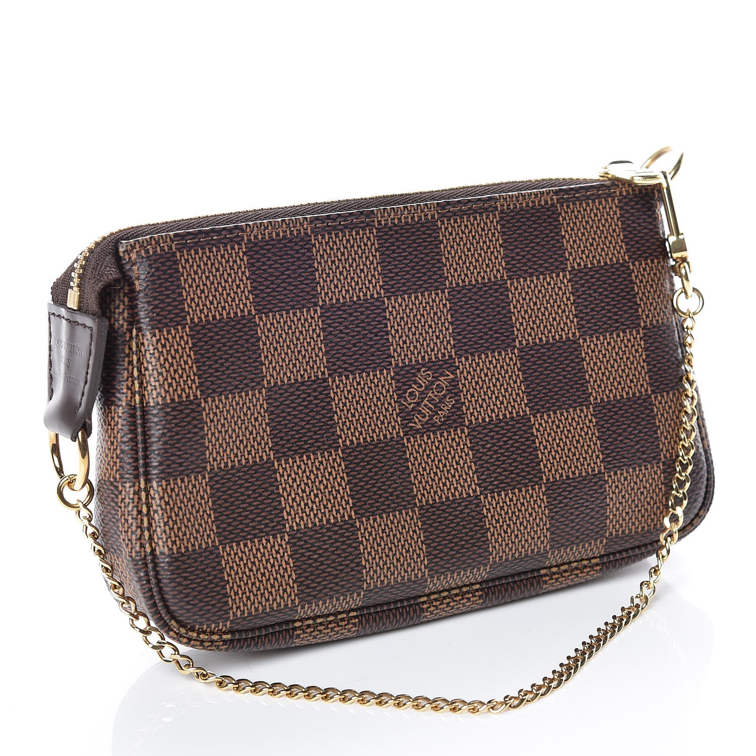 Louis Vuitton Damier Ebene Mini Pochette Accessories 3 of 9